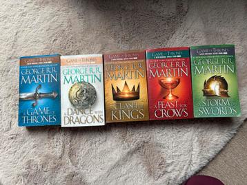 Game of Thrones Boeken Set (5x) beschikbaar voor biedingen