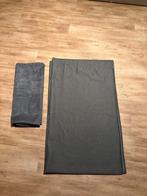 4x Gordijnen (donker)grijs (deels)verduisterend 145x200cm, Ophalen, 100 tot 150 cm, 200 cm of meer, Zo goed als nieuw