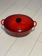 Le Creuset Braadpan - 31 cm, Ophalen, Gebruikt, Koekenpan of Braadpan, Gietijzer