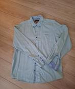 Heren overhemd Duomo maat XL, Ophalen of Verzenden, Zo goed als nieuw, Groen, Halswijdte 43/44 (XL)