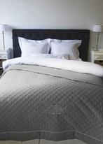 Rivièra Maison L'Hotel Bedsprei - 2 persoons, Tweepersoons, Ophalen of Verzenden, Grijs, Deken of Dekbed