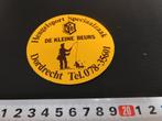 sticker hengelsport de kleine beurs dordrecht, Ophalen, Zo goed als nieuw