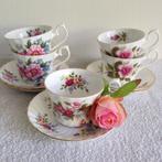 🌹5 Vintage HUDSON MIDDLETON Engels KOP & SCHOTEL., Huis en Inrichting, Keuken | Servies, Nieuw, Ophalen of Verzenden, Overige stijlen