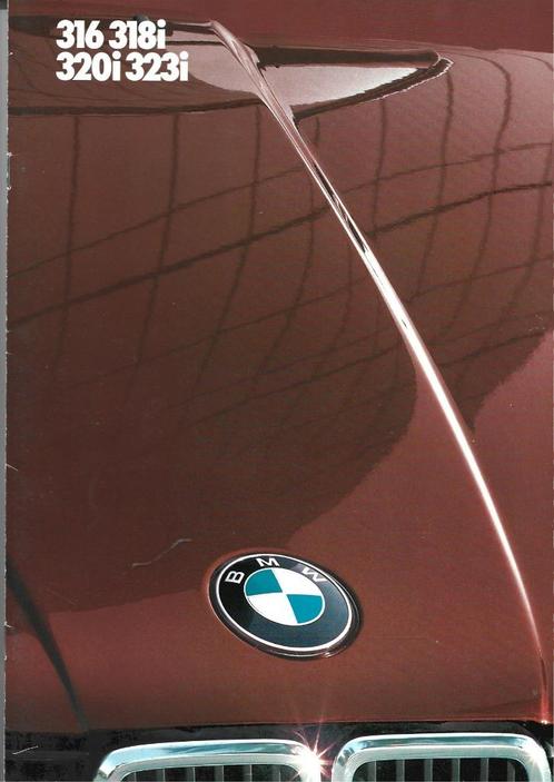 BMW 316 318 320 323i brochure auto (BW04), Boeken, Auto's | Folders en Tijdschriften, Zo goed als nieuw, BMW, Verzenden