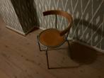 Set van 2 vintage stoeltjes, Ophalen, Gebruikt, Twee, Bruin