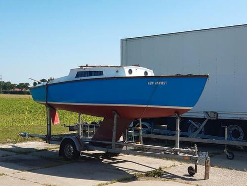 Kolibrie 560 kajuitzeilboot., Watersport en Boten, Kajuitzeilboten en Zeiljachten, Gebruikt, Hout, Tot 6 meter, Benzine, Ophalen