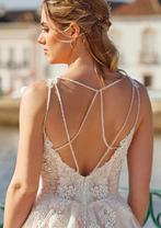 Blush kleurige trouwjurk maat 38/40, Ophalen of Verzenden, Zo goed als nieuw, Wit, Trouwjurk