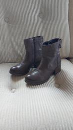 Als nieuw REMIX leren dames laarsjes mt 38, Bruin, Remix, Lage of Enkellaarzen, Ophalen of Verzenden