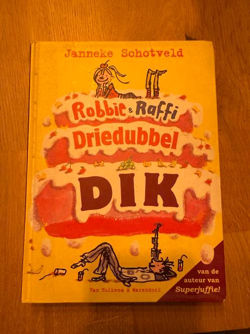 Janneke Schotveld - Robbie & Raffi driedubbeldik, Boeken, Kinderboeken | Jeugd | onder 10 jaar, Zo goed als nieuw, Ophalen of Verzenden