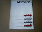 Mazda 323 8 / 1985 6 pag., Boeken, Auto's | Folders en Tijdschriften, Mazda, Zo goed als nieuw, Verzenden