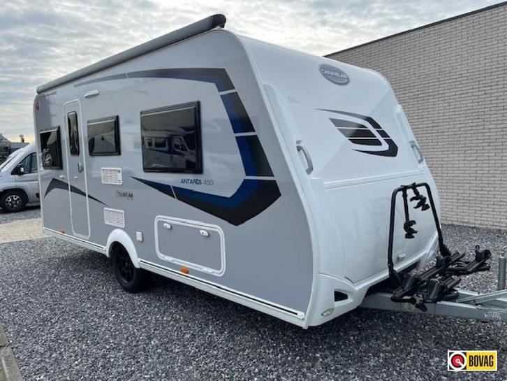 Caravelair Antares Titanium 450 Enkele bedden 2022, Caravans en Kamperen, Caravans, Bedrijf, tot en met 3, 750 - 1000 kg, Standaardzit