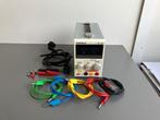 Basetech BT-153 labvoeding + banaanstekker meetsnoerenset, Doe-het-zelf en Verbouw, Ophalen, Zo goed als nieuw, Elektriciteit