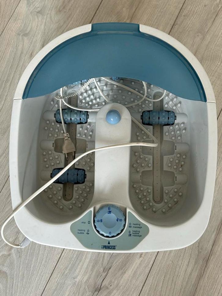 Princess Voetenbad met Massage, Witgoed en Apparatuur, Persoonlijke-verzorgingsapparatuur, Zo goed als nieuw, Hand- en Voetverzorging