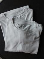 2 nette witte t-shirts maat L heren (of dames) samen 4 euro, Ophalen, Maat 52/54 (L), Wit, Actual Basic