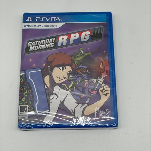 Saturday Morning RPG Ps Vita, Spelcomputers en Games, Games | Sony PlayStation Portable, Nieuw, Role Playing Game (Rpg), 1 speler