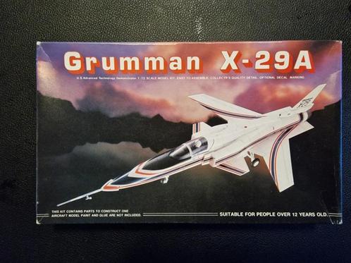 Grumman X-29A Experimental By Kiddyland 1:72, Hobby en Vrije tijd, Modelbouw | Vliegtuigen en Helikopters, Zo goed als nieuw, Vliegtuig
