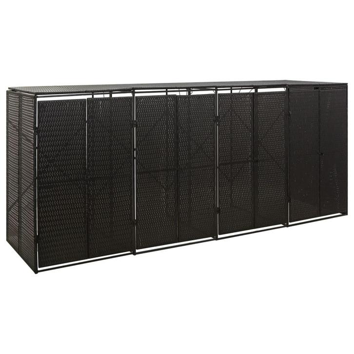 NIEUWE Containerombouw/-berging voor 4 containers, Tuin en Terras, Bergingen en Tuinkasten, Nieuw, Containerberging, Overige materialen