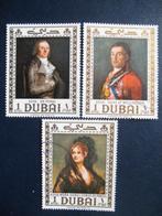Postzegels Dubai 1967 schilderijen Goya (1)., Postzegels en Munten, Postzegels | Azië, Midden-Oosten, Verzenden, Gestempeld
