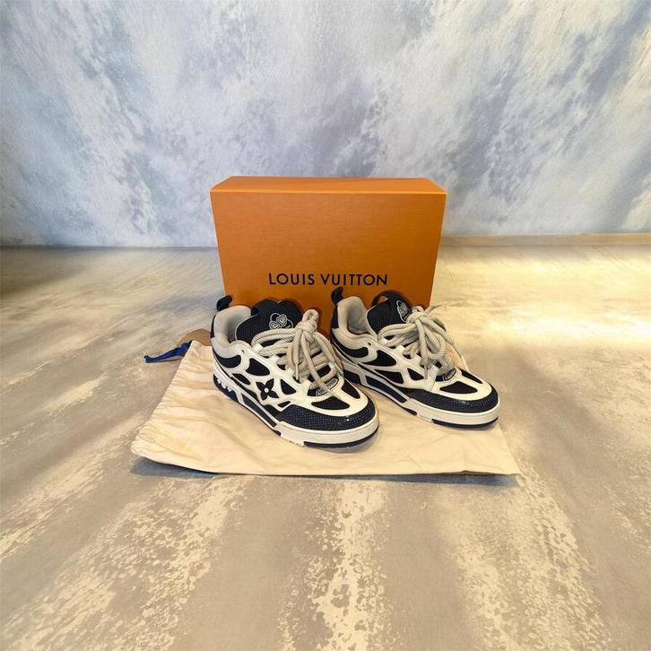 Louis vuitton sneaker - 41, Kleding | Heren, Schoenen, Zo goed als nieuw, Sneakers of Gympen, Blauw, Ophalen