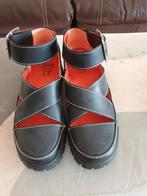 MAG dames sandalen, maat 39, megamok 4011, Ophalen of Verzenden, Zo goed als nieuw, Zwart