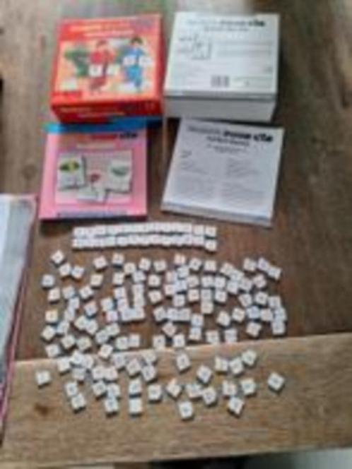 Maan Roos Vis Letterdoos, Kinderen en Baby's, Speelgoed | Educatief en Creatief, Zo goed als nieuw, Ophalen of Verzenden