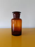 Antieke Apothekerspot met Deksel - 17cm, Antiek en Kunst, Ophalen of Verzenden