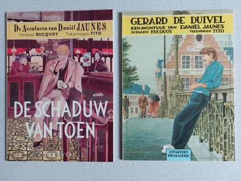 Bucquoy / Tito - DANIËL JAUNES - (deel 1 & 2) - Drukwerk, Boeken, Stripboeken, Zo goed als nieuw, Meerdere stripboeken, Ophalen of Verzenden
