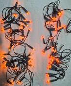 2 x Oranje (kerst) verlichting 35 lamps, Ophalen of Verzenden, Gebruikt