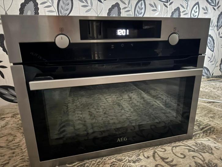 Te Koop Nette AEG Combi Oven Magnetron Met grill, Witgoed en Apparatuur, Ovens, Inbouw, Oven met grill, Hete lucht, Magnetronfunctie