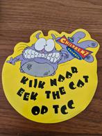 1779 Eek the Cat TCC Sticker - Vintage Kinder TV, Ophalen of Verzenden, Gebruikt