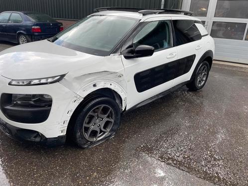 Citroën C4 Cactus 1.2 Automaat Pano 2016 100dkm, Auto diversen, Schadeauto's, Citroën, Automaat, Benzine, Hatchback, Wit, Ophalen