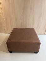 Montel Voetenbank / Poef / Hocker, Huis en Inrichting, Ophalen, Vierkant, Leer, 75 tot 100 cm