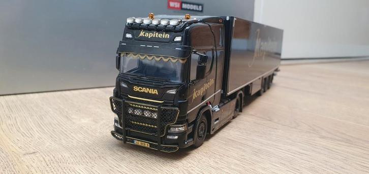 Wsi Scania next gen Kapitein, Hobby en Vrije tijd, Modelauto's | 1:50, Zo goed als nieuw, Bus of Vrachtwagen, Wsi, Ophalen of Verzenden