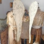 Grote oude kanten engelen vleugels, Antiek en Kunst, Curiosa en Brocante, Ophalen of Verzenden