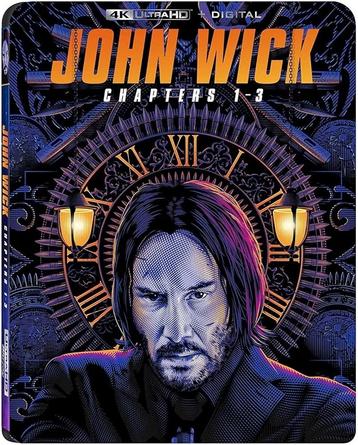 John Wick Chapters 1-3 4K UHD/Ultra HD Blu-Ray USA (Sealed) beschikbaar voor biedingen
