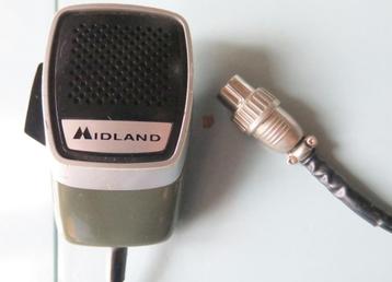 Originele Midland Handmicrofoon + Midland stekker beschikbaar voor biedingen