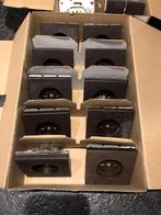 Jung Schakelmateriaal LS990 Bruin, Doe-het-zelf en Verbouw, Elektra en Kabels, Ophalen of Verzenden, Gebruikt, Stopcontact