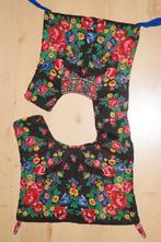 meerkleurige wollen kraplap; Staphorster klederdracht, Ophalen of Verzenden