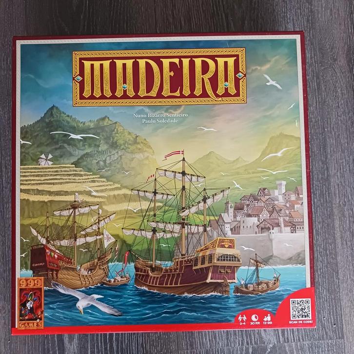 Nr 72) Madeira, Hobby en Vrije tijd, Gezelschapsspellen | Bordspellen, Zo goed als nieuw, Ophalen of Verzenden