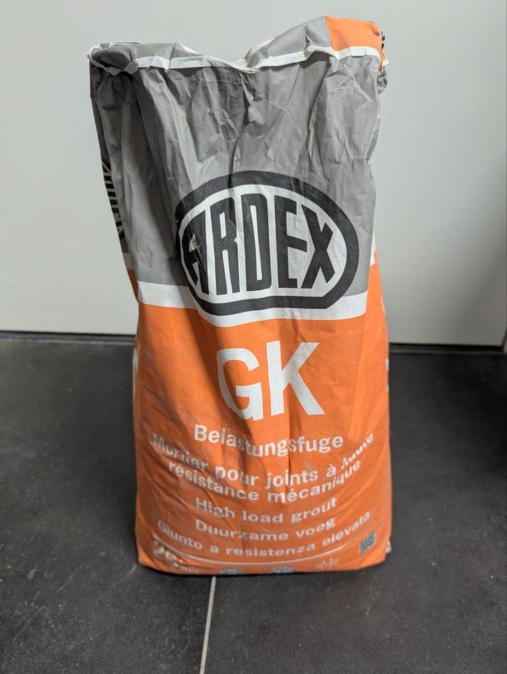 Ardex GK grijs, Doe-het-zelf en Verbouw, Overige Doe-het-zelf en Verbouw, Zo goed als nieuw, Ophalen