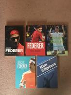 sportboeken- Tennis biografie ( 5 stuks ) o.a.Federer,etc., Balsport, Ophalen of Verzenden, Zo goed als nieuw