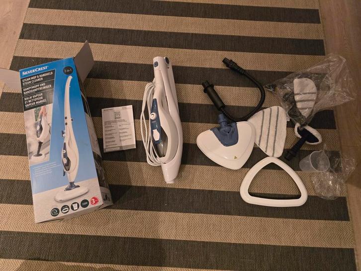 Bijna niet gebruikte Silvercrest 2 in 1 Stoomreiniger, Witgoed en Apparatuur, Stoomapparaten, Zo goed als nieuw, Stoomreiniger