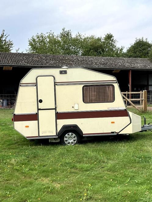 Oldtimer Kip-caravan voor de liefhebber!, Caravans en Kamperen, Caravans, Particulier, tot en met 3, 500 - 750 kg, Overige, Kip