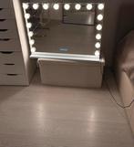 Hollywood make-up spiegel met bluetooth– glas gebarsten, Huis en Inrichting, Woonaccessoires | Spiegels, Ophalen, Gebruikt, 75 tot 100 cm