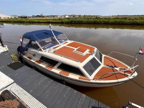 Mooie Nidelv 24 spitsgatter., Watersport en Boten, Motorboten en Motorjachten, Gebruikt, Polyester, 6 tot 9 meter, Diesel, Binnenboordmotor