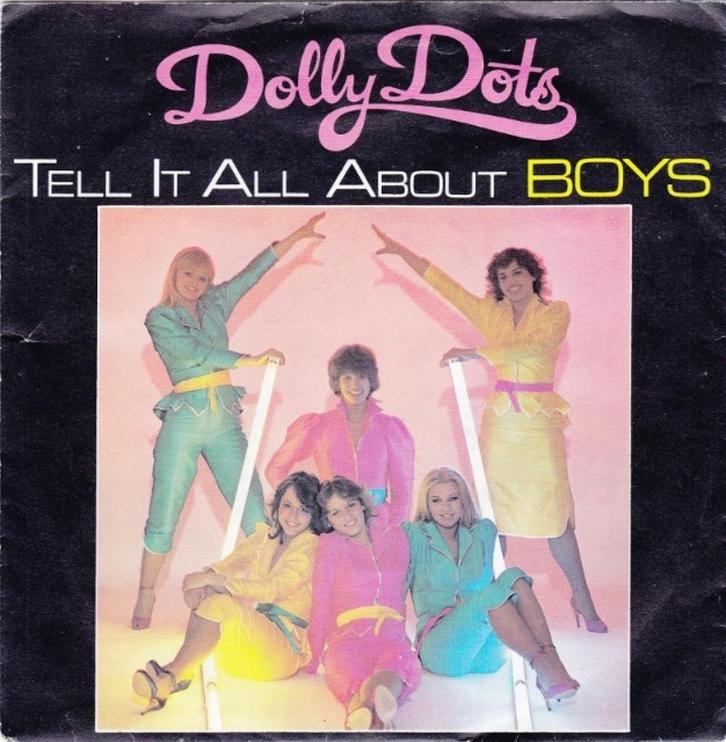 Dolly Dots - Tell It All About Boys, Cd's en Dvd's, Vinyl Singles, Gebruikt, Single, Pop, Ophalen of Verzenden