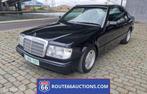 Mercedes 230CE 1988 | Route 66 Auctions, Overige carrosserieën, Zwart, Bedrijf, Lederen bekleding