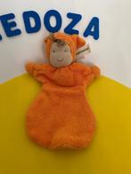 2416 nature tex schmusefreund pop popje oranje badstof, Ophalen of Verzenden, Zo goed als nieuw, Overige typen