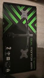 Battletron dual monitor arm, Ophalen of Verzenden, Zo goed als nieuw