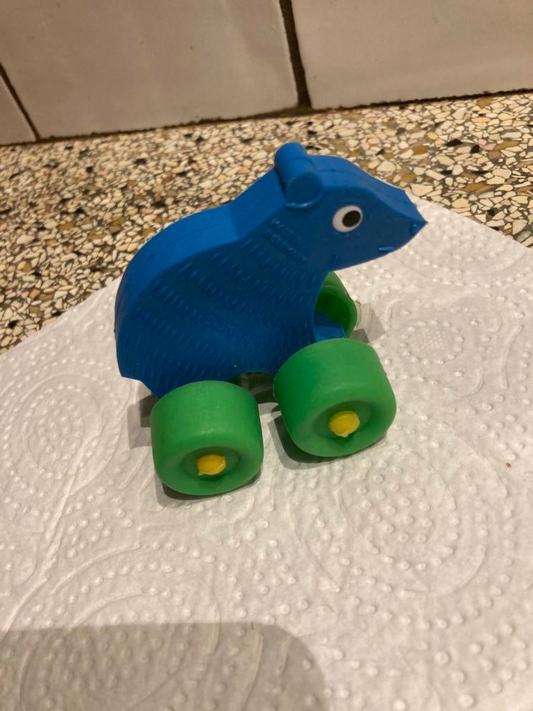 Oud vintage speeltje op wielen, Antiek en Kunst, Ophalen of Verzenden